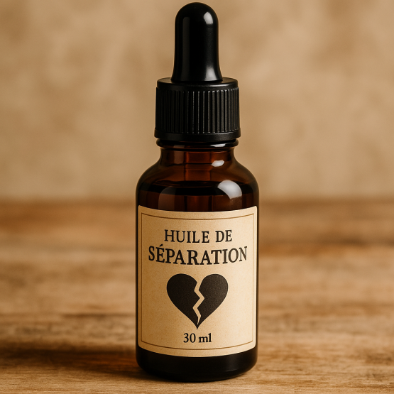Huile hoodoo Séparation (Break up) 50ml