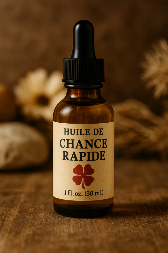Huile hoodoo Chance Rapide (Fast Luck) 50ml