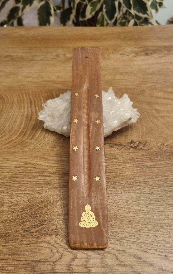 Porte encens en bois 25cm