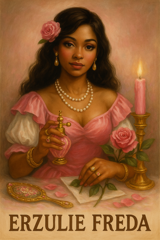 Service spirituel de feu à Erzulie Freda – Douceur, chance et amour