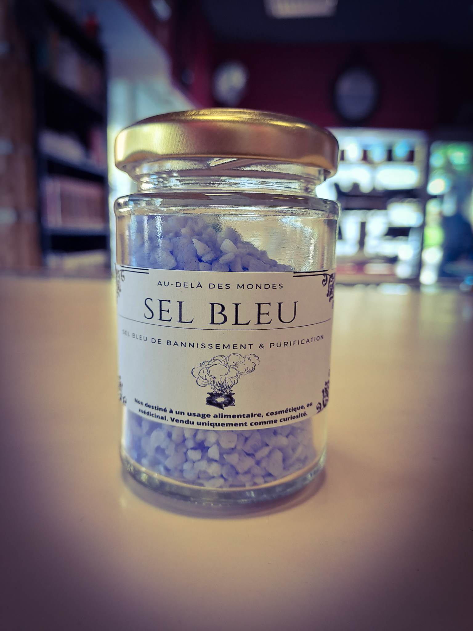 sel bleue