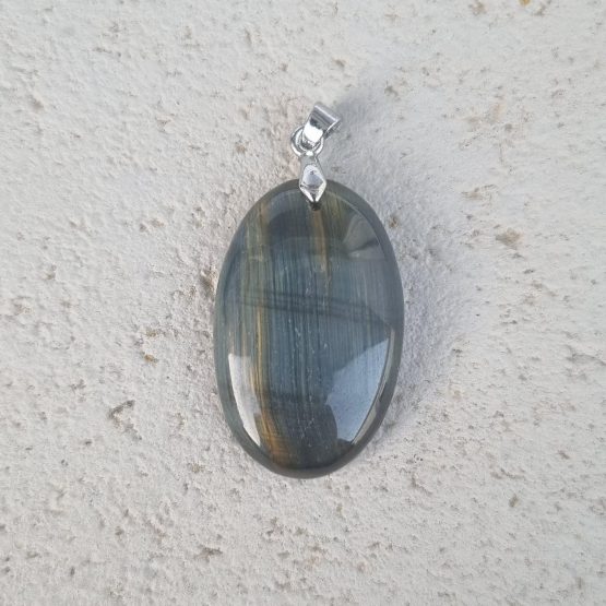 Pendentif Oeil de Faucon (pièce unique)
