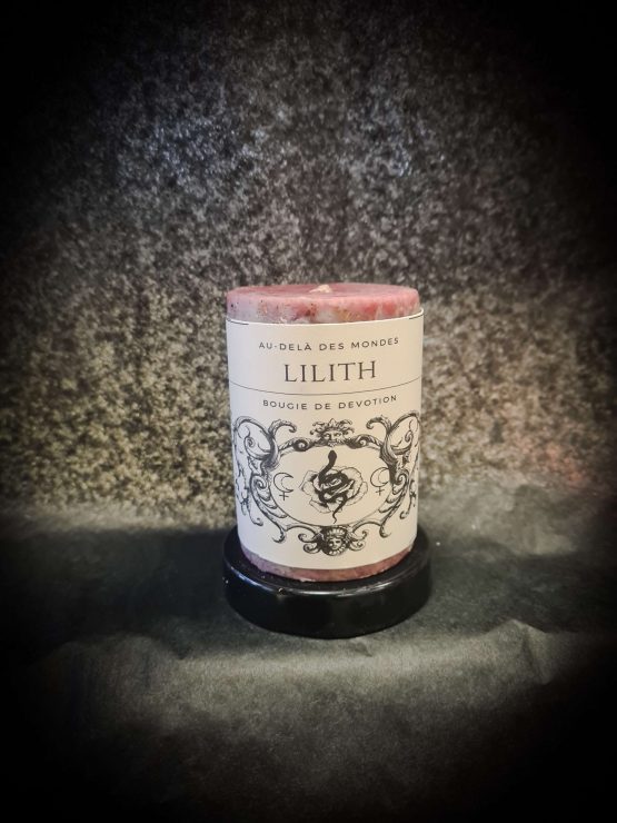 Bougie magique aux herbes Lilith