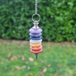 Pendule 7 chakras à étages