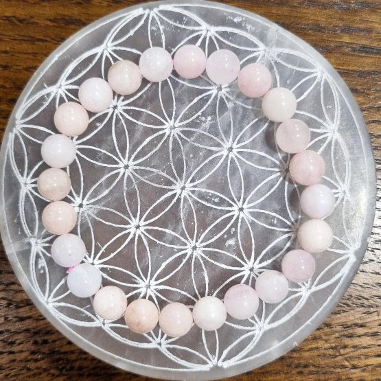 Bracelet Morganite 8mm