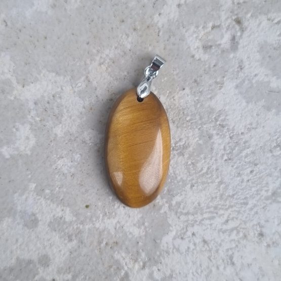 Pendentif Oeil de tigre (pièce unique) – Image 2