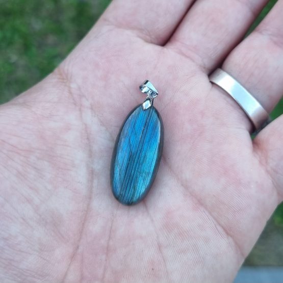 Pendentif Labradorite (pièce unique)
