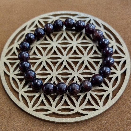 Bracelet Grenat almandin 8mm