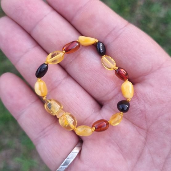 Bracelet Ambre taille bébé (sécurisé)