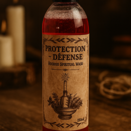 Wash Hoodoo Protection & Défense – Purification & Barrière Spirituelle 250ml