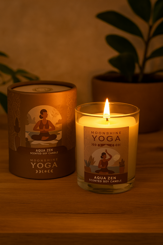 Bougie parfumée Aqua Zen – Moonshine Yoga