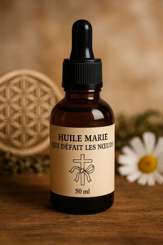 Huile Marie qui défait les nœuds – Libération & Délivrance ( 50 ml )