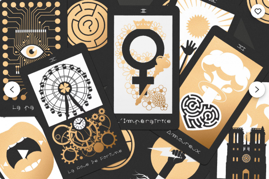 Arcanes , tarot de Marseille contemporain – Image 2