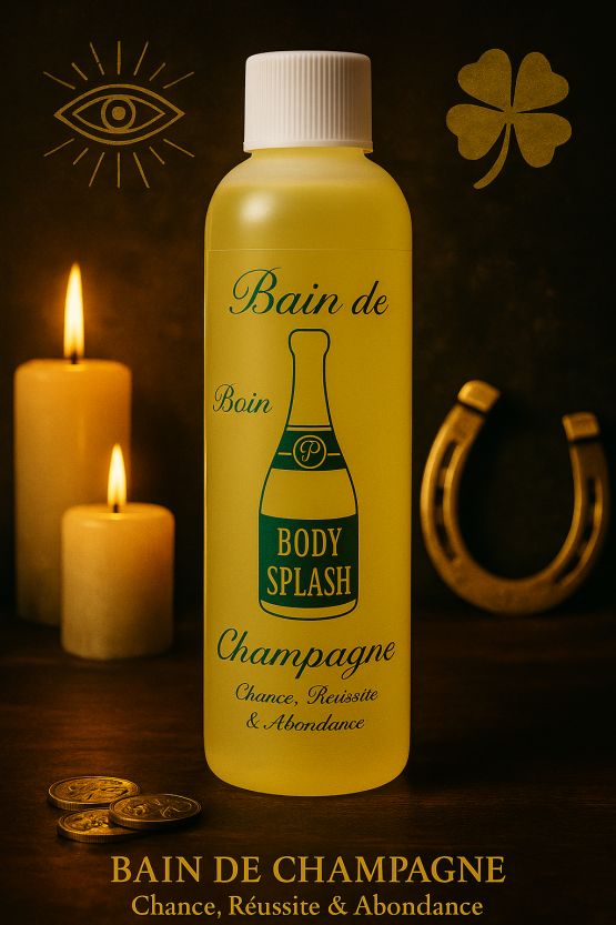 Bain de Champagne – Body Splash Rituel (Chance, Réussite & Abondance)
