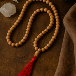 Mala en Bois de Santal – 108 perles