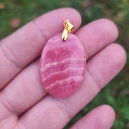 Pendentif Rhodochrosite (pièce unique)
