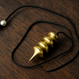 Pendule Égyptien Doré – Modèle Osiris / Isis (Laiton Massif)