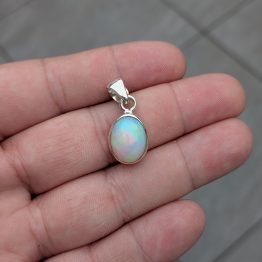 Pendentif Opale d'Éthiopie (pièce unique, ref OPET1)