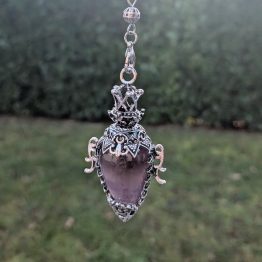 Pendule Antique Améthyste