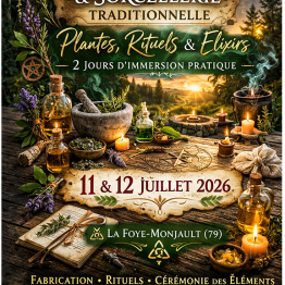 Stage Magie verte & sorcellerie traditionnelle (11 & 12 juillet 2026)
