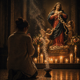 Encens Marie qui défait les noeuds 25g (déblocage, ouverture de route)