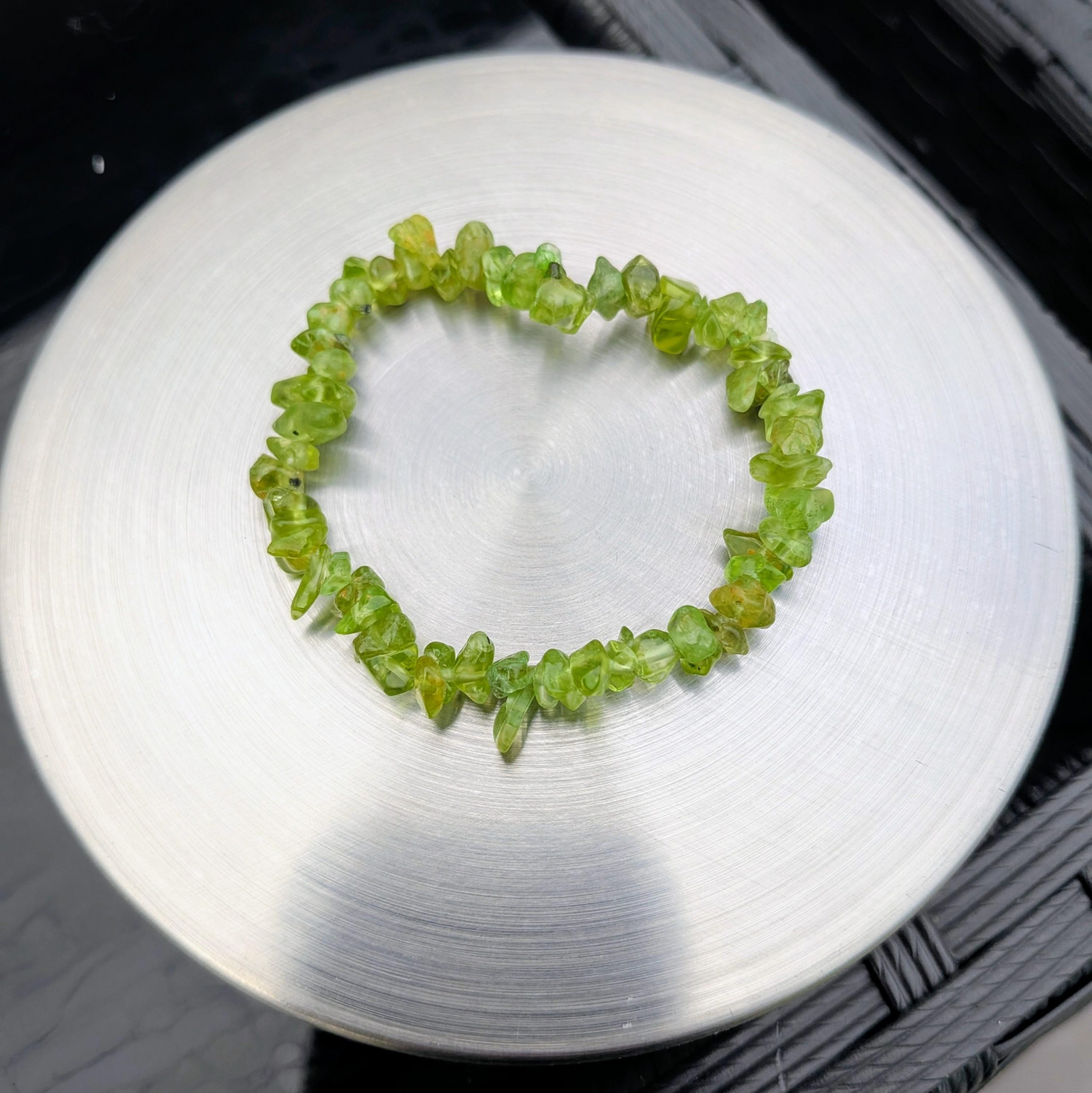 Bracelet baroque Péridot (Olivine)