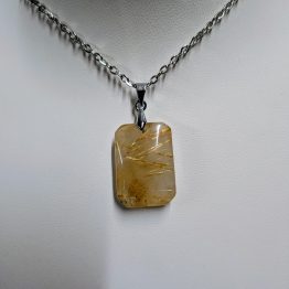 Pendentif Quartz rutile (pièce unique)