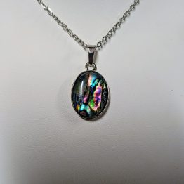 Pendentif Nacre Abalone (pièce unique)