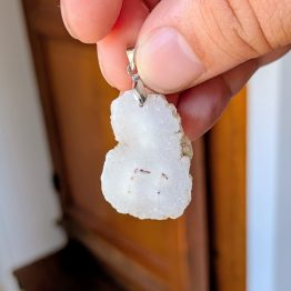 Pendentif Quartz solaire (pièce unique)