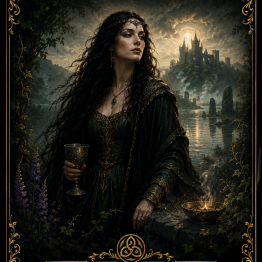 Bougie Morgane le fay , amplification & transformation