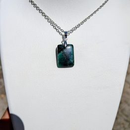 Pendentif Émeraude (pièce unique)