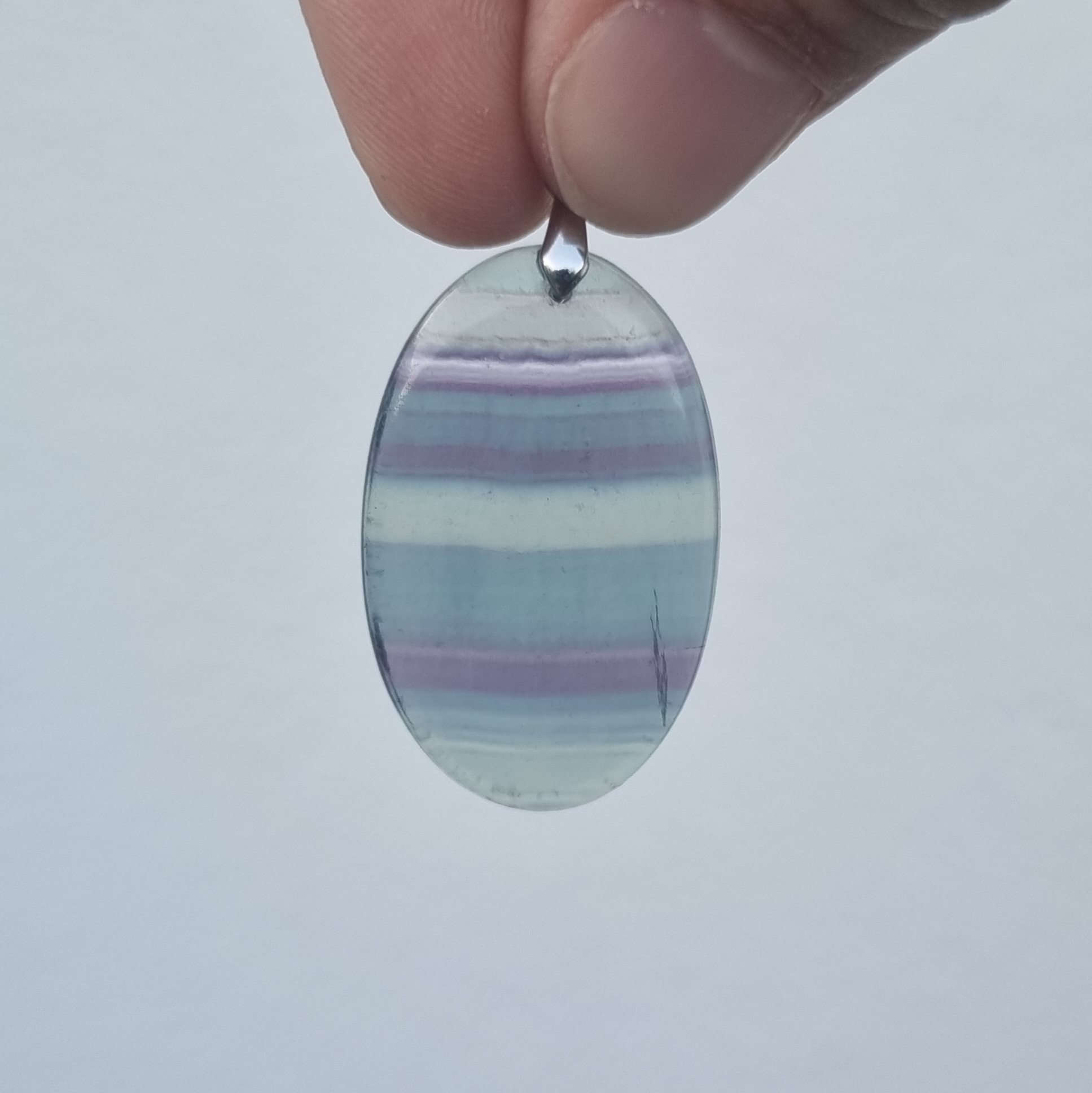 Pendentif Fluorite (pièce unique)