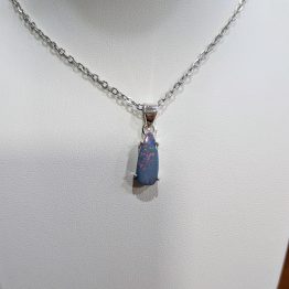Pendentif Opale d'Australie (pièce unique, ref OPAU2)
