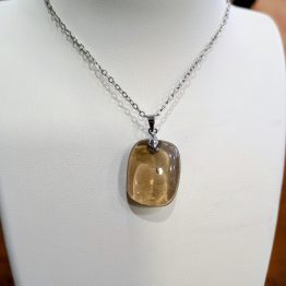 Pendentif Quartz fumé (pièce unique)